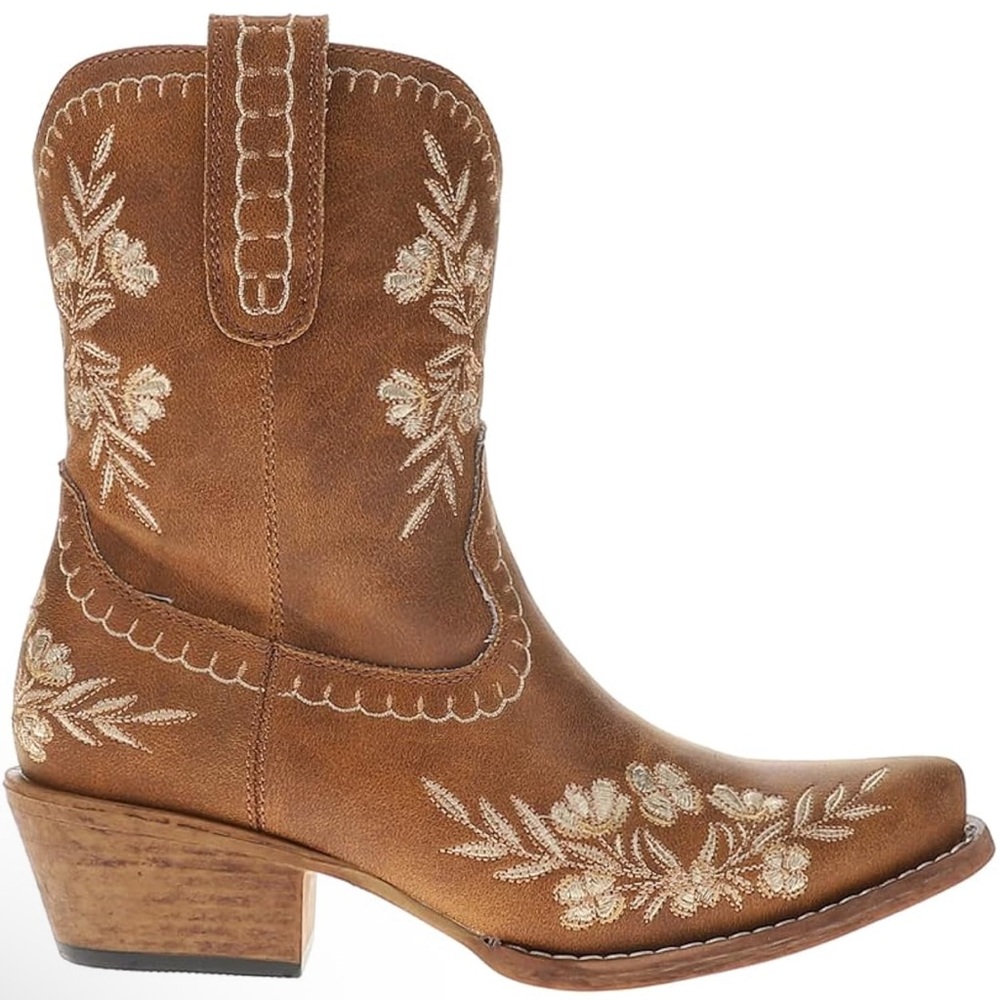 NWT Roper Wynona Floral Bootie Size 8.5